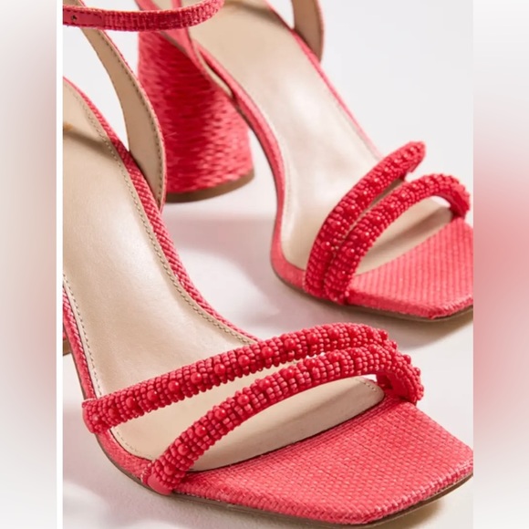 Sam Edelman beaded heels size 8.5 - Picture 3 of 4